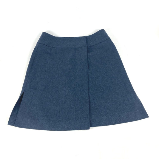 HERMES 無地 ボトムス アパレル スカート ウール レディース ネイビー - brandshop-reference