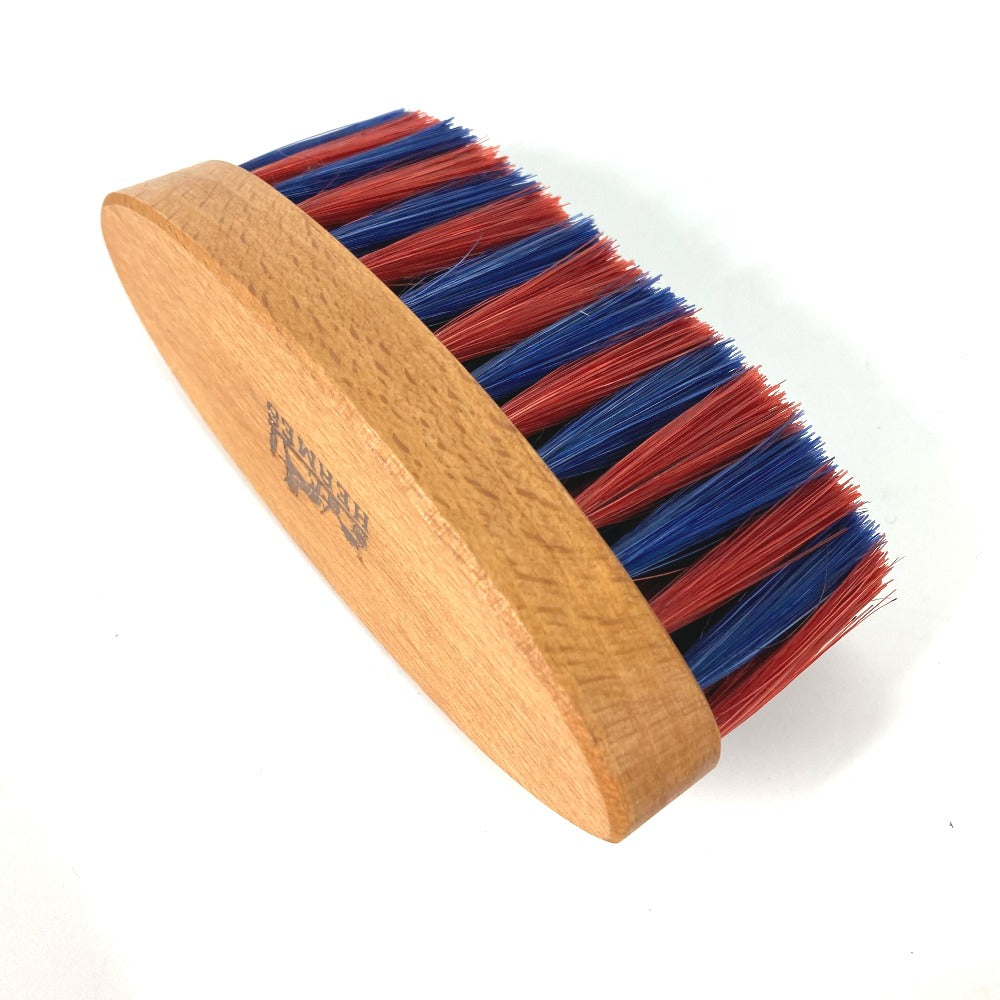 HERMES 毛ブラシ くし 櫛 馬用 ペット 馬具 雑貨 ウッド ユニセックス ブラウン - brandshop-reference