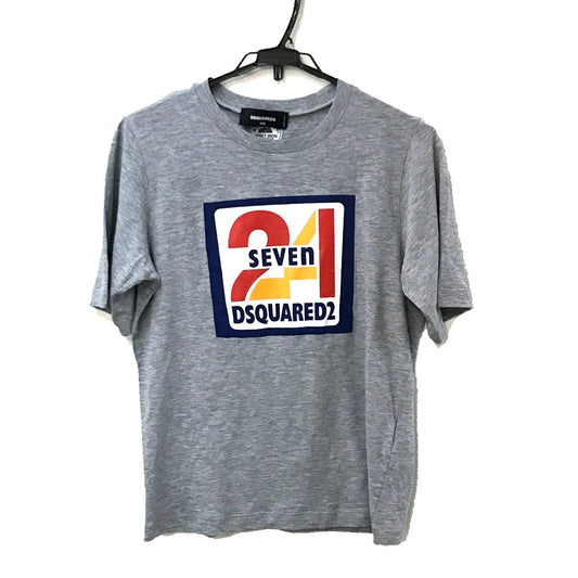 DSQUARED2 24SEVEN EASY TEE アパレル アウター 半袖 シャツ トップス 半袖Tシャツ コットン レディース グレー