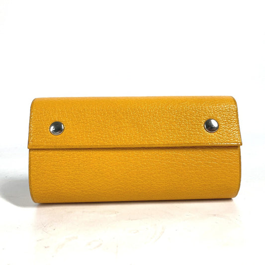 HERMES Roll Notebook, Cailler-Ruhle, Notepad, Stationery, Notebook, Leather, Unisex, Yellow