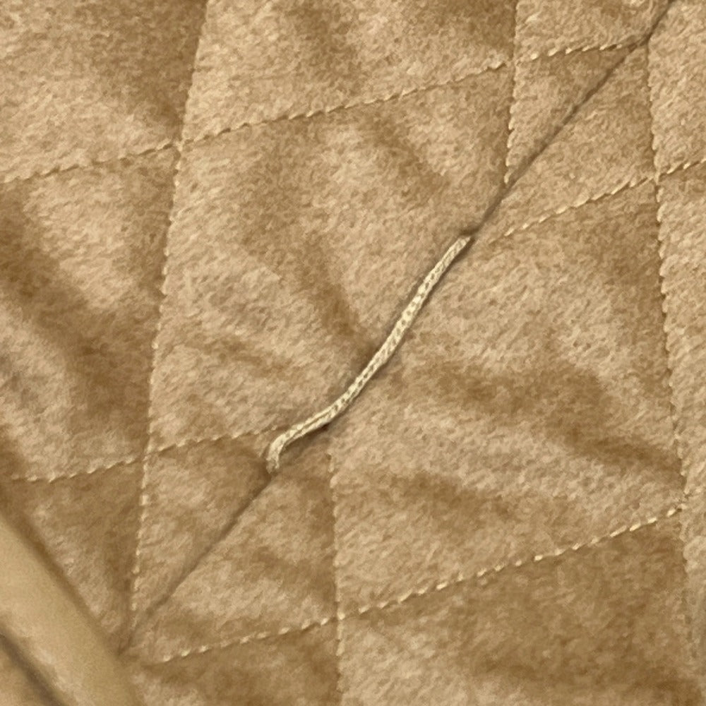 MAX MARA 11560153 ファー付き アパレル アウター キャメルジレ ジャケット ポリエステル レディース ブラウン