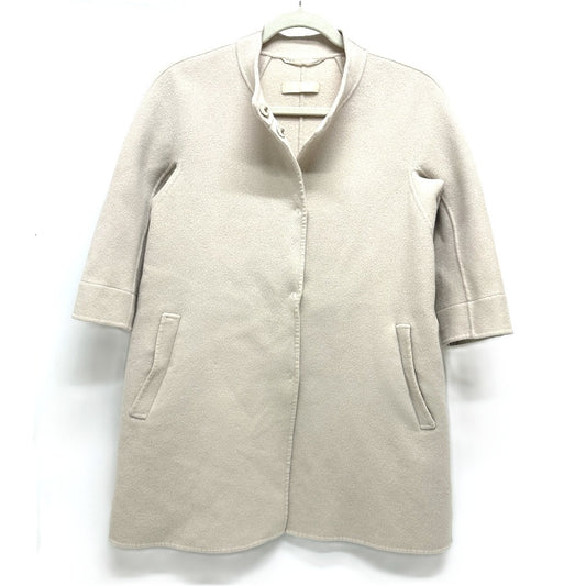 MAX MARA Women's Beige Wool Long Coat