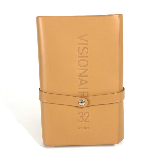 HERMES 鉛筆 VISIONAIRE 32 ヴィジョネア ポストカード セット VISIONAIRE 32 ヴィジョネア 鉛筆&ポストカード&カバーセット ケース セット 文房具 インテリア 雑貨 レザー ユニセックス ベージュ - brandshop-reference