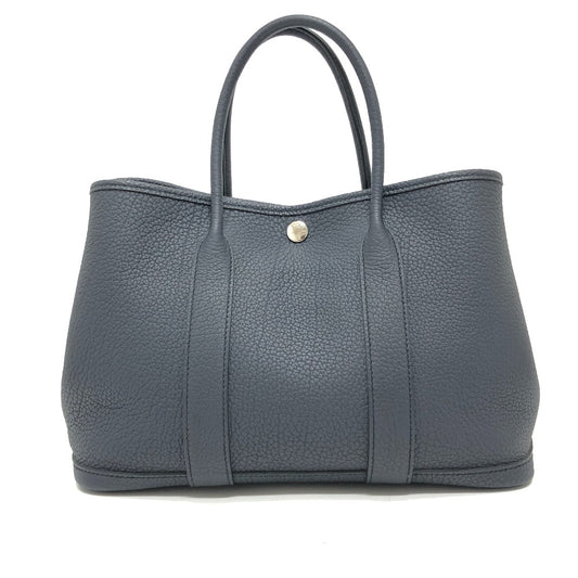 HERMES Garden Party TPM Negonda Garden Party TPM handbag, bag, tote bag, shoulder bag, handbag, leather, women's, black