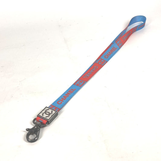 CHANEL 02S CC ココマーク アクセサリー ネックレス ストラップ ナイロンキャンバス レディース - brandshop-reference