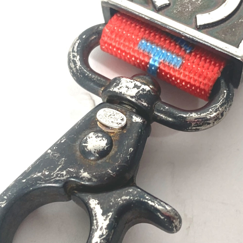 CHANEL 02S CC ココマーク アクセサリー ネックレス ストラップ ナイロンキャンバス レディース ブルー - brandshop-reference