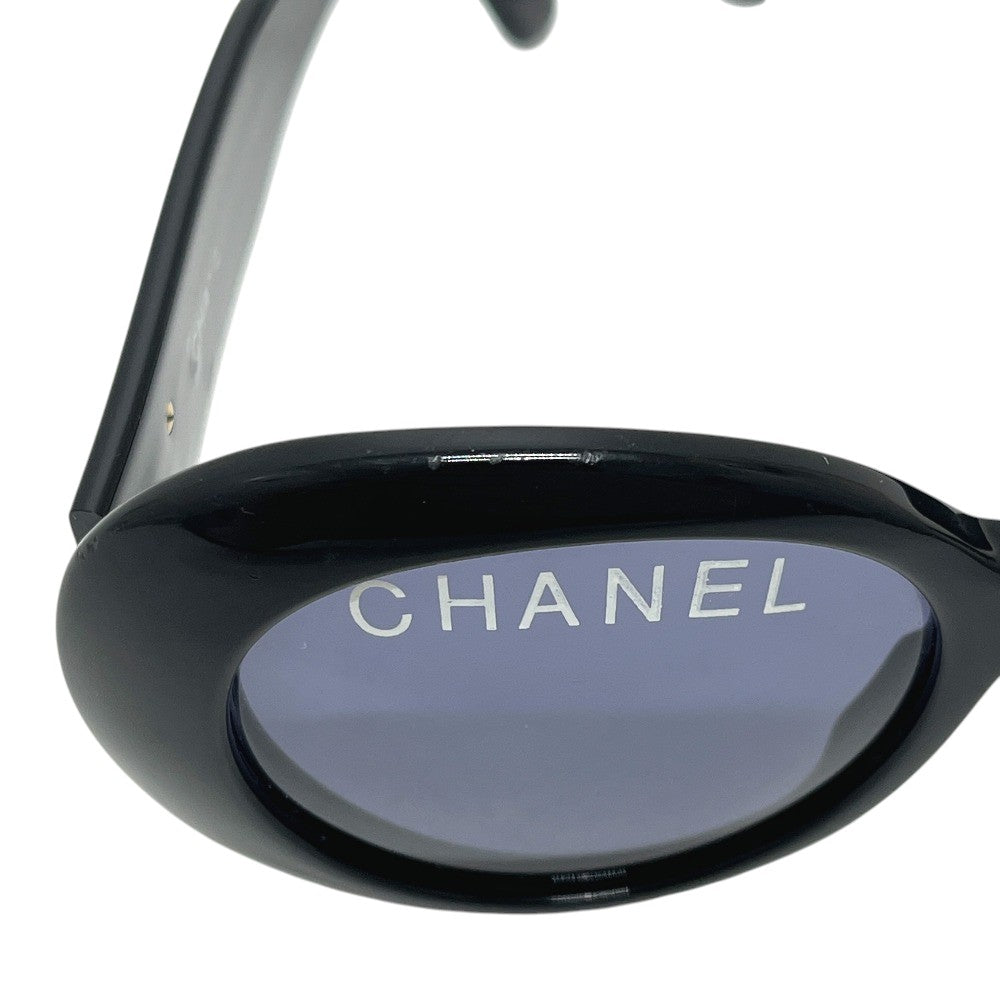 CHANEL 01947 94305 CHANEL PARIS Logo Eyewear Sunglasses Plastic Women's Black