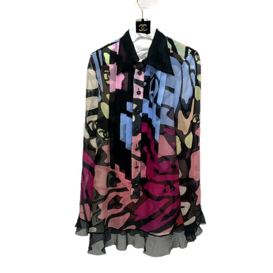 CHANEL P61292 アパレル ココマークボタン マトラッセ 4ポケット カーディガン ジャケット アパレル アウター カーディガン ビスコース レディース ブラック - brandshop-reference