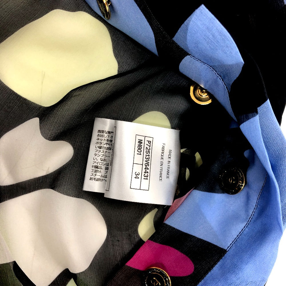 CHANEL P61292 アパレル ココマークボタン マトラッセ 4ポケット カーディガン ジャケット アパレル アウター カーディガン ビスコース レディース ブラック