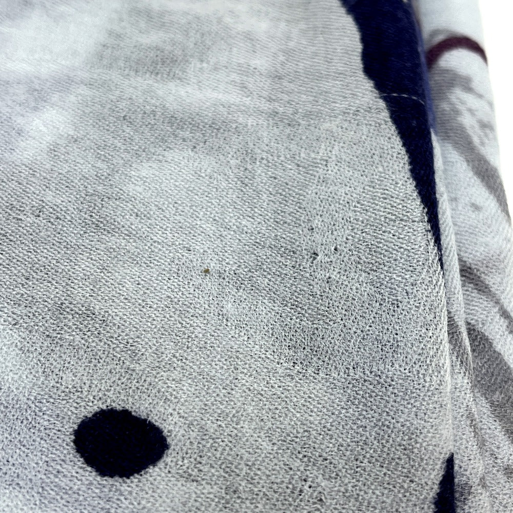 CHANEL No5 パフューム アパレル 大判ストール マフラー スカーフ ショール カシミヤ レディース ブルー