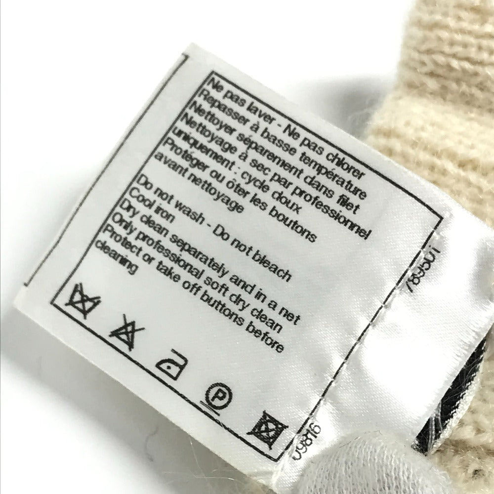 CHANEL りぼん リボン ネックウォーマー カメリア スヌード マフラー カシミヤ レディース ホワイト - brandshop-reference