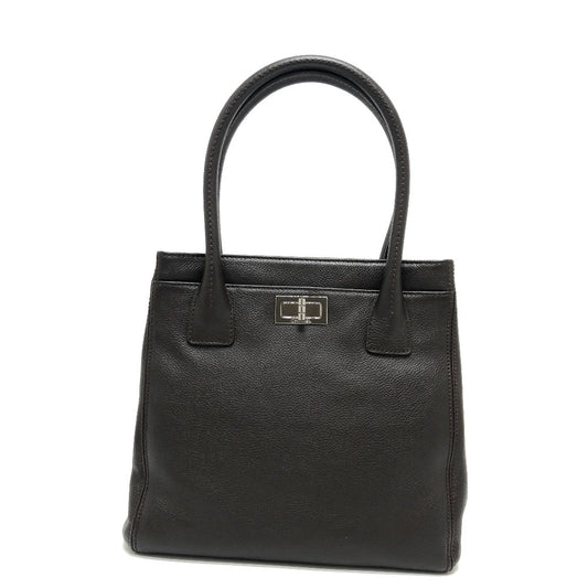 CHANEL ハンドバッグ エグゼクティブ 2.55 カバン 縦型 トートバッグ レザー レディース ブラウン - brandshop-reference