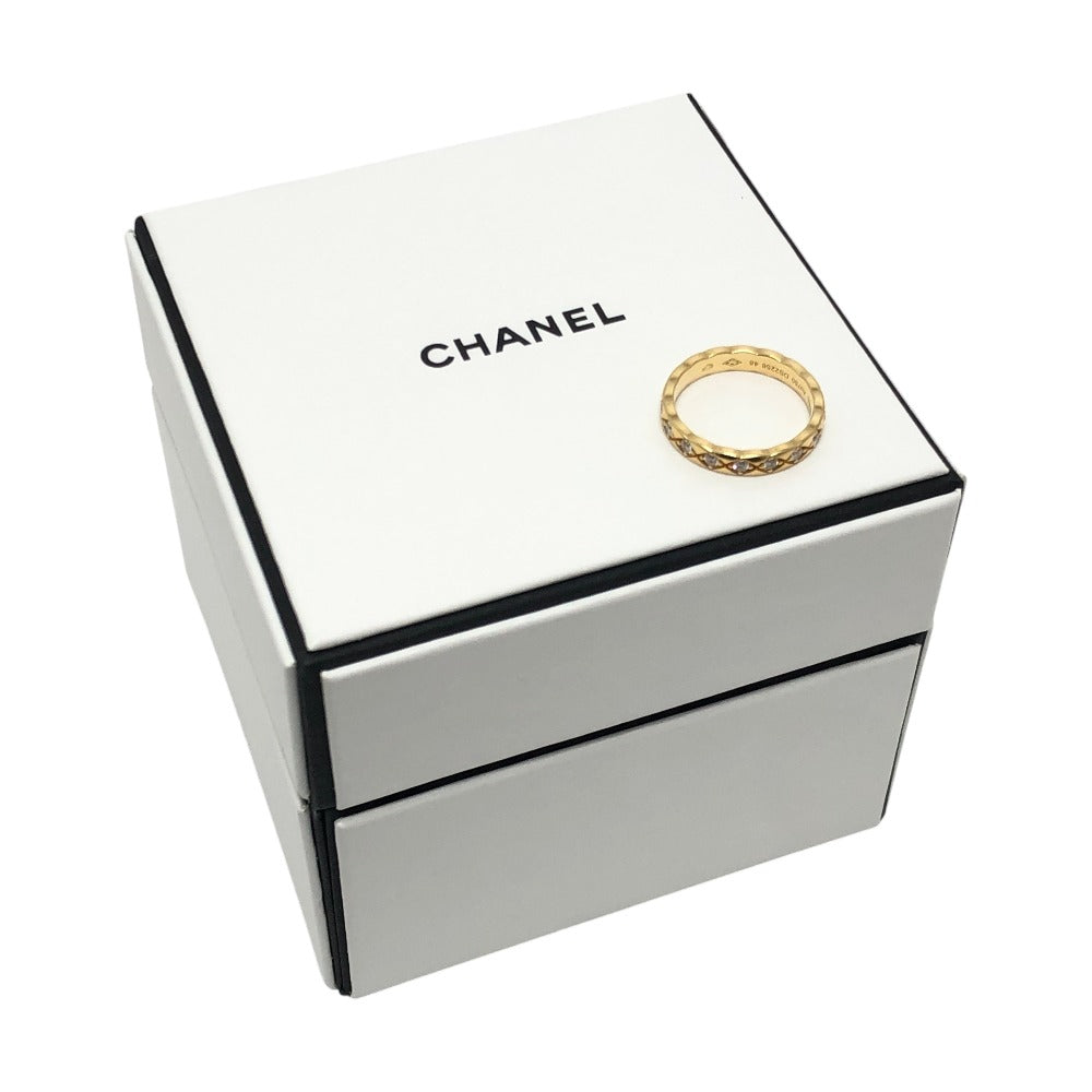 CHANEL ココクラッシュ コレクション ジュエリー ミニモデル フルダイヤモンド リング・指輪 K18YG レディース ゴールド