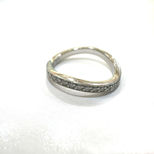 CHANEL Pt950 Ribbon de Chanel Full Diamond Eternity Ring, Diamond Jewelry, Accessory, Pt950, Women's, Silver