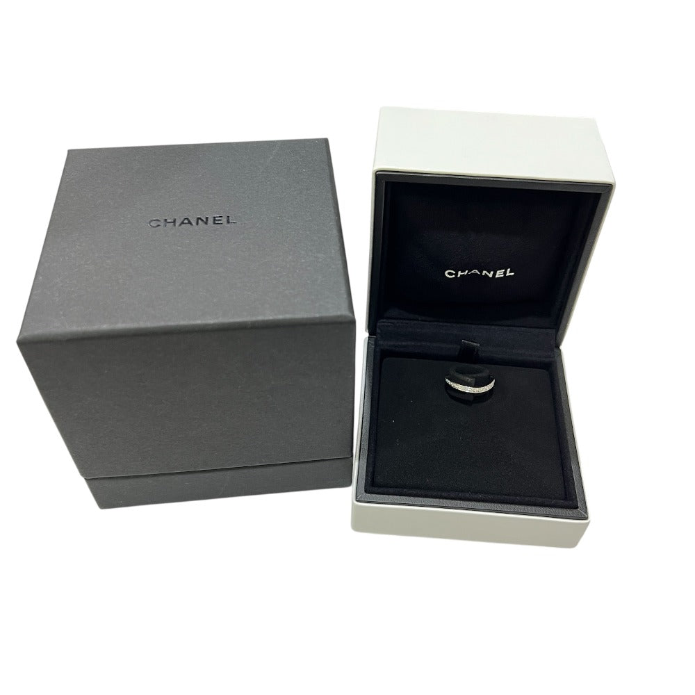 CHANEL Pt950 Ribbon de Chanel Full Diamond Eternity Ring, Diamond Jewelry, Accessory, Pt950, Women's, Silver
