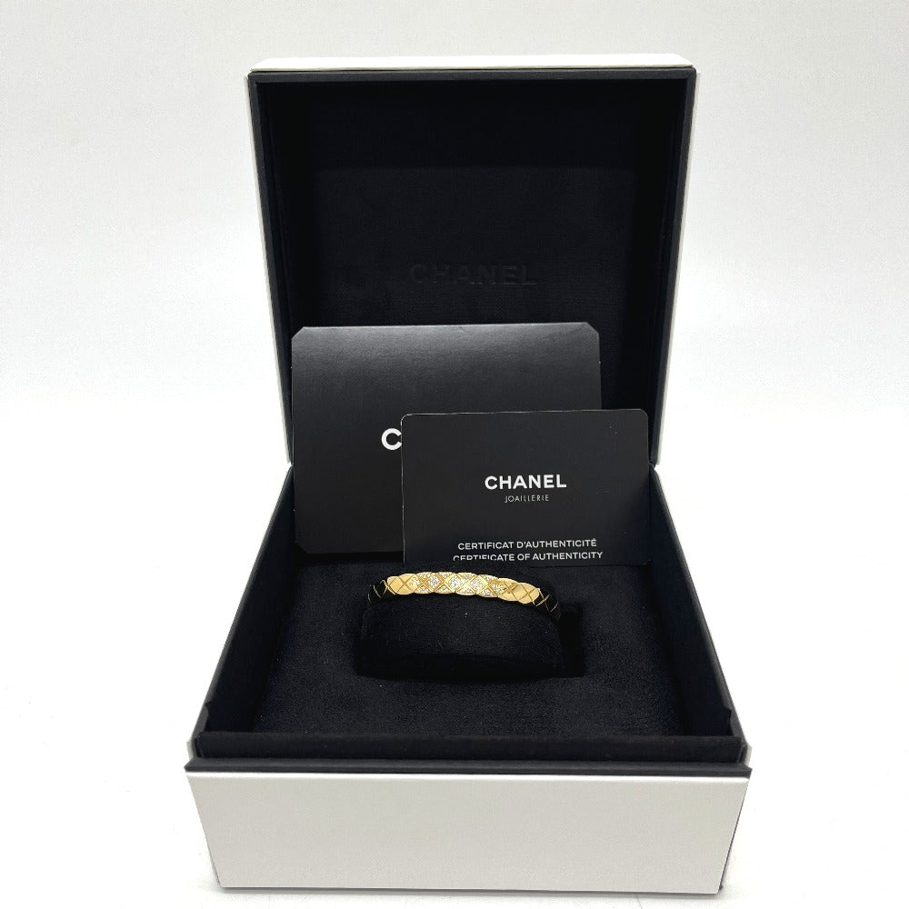 CHANEL J11140S Coco Crush Collection Diamond Large Accessory Bracelet K18YG Women's Gold