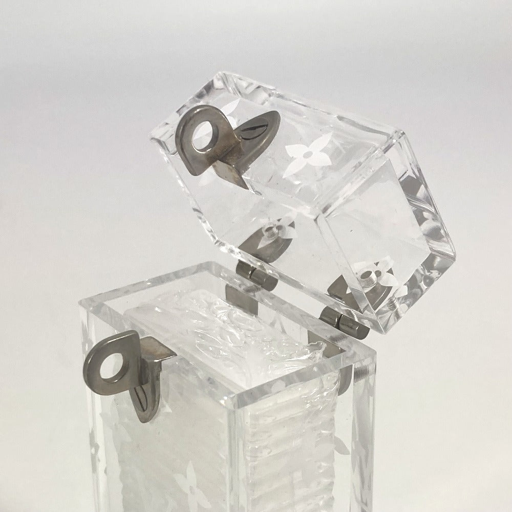 LOUIS VUITTON 非売品 ノベルティ モノグラム ドミノ セット インテリア ゲーム おもちゃ 雑貨 プラスチック ユニセックス クリア - brandshop-reference