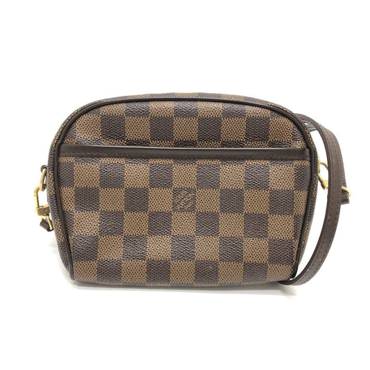 LOUIS VUITTON N51296 Pochette Ipanema Shoulder Bag Bag Crossbody Bag Shoulder Bag Damier Canvas Women's Ebene Brown