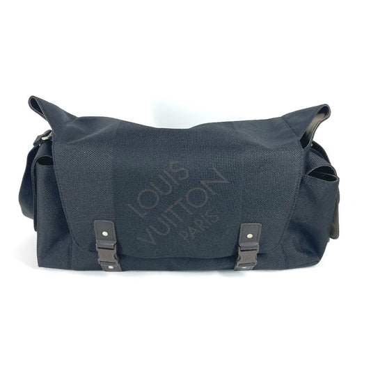 LOUIS VUITTON M93076 ダミエジェアン ペリエ 斜め掛け カバン フラップ ショルダーバッグ ダミエジェアンキャンバス ユニセックス ブラック