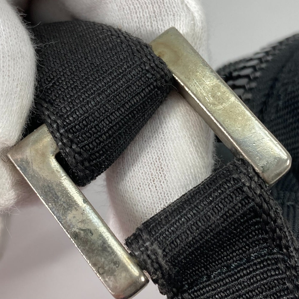 FENDI 斜め掛け ロゴ メタルプレート カバン ポシェット サコッシュ ショルダーバッグ ナイロン メンズ - brandshop-reference