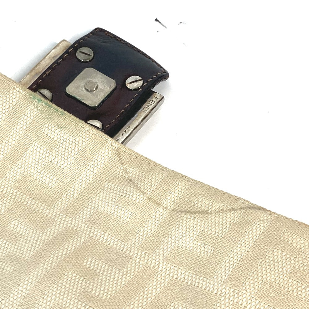 FENDI ズッカ マンマバケット カバン 肩掛け ショルダーバッグ キャンバス/レザー レディース - brandshop-reference