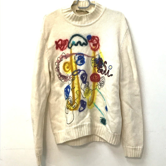 FENDI FVZ467 アパレル トップス セーター ロゴ 長袖 ニット ウール メンズ - brandshop-reference