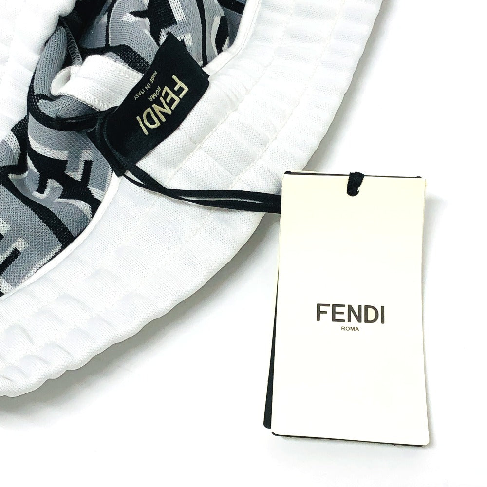 FENDI FAB645 Zucca Print Track Pants, Jersey Jogger Pants, Men's Gray Polyester
