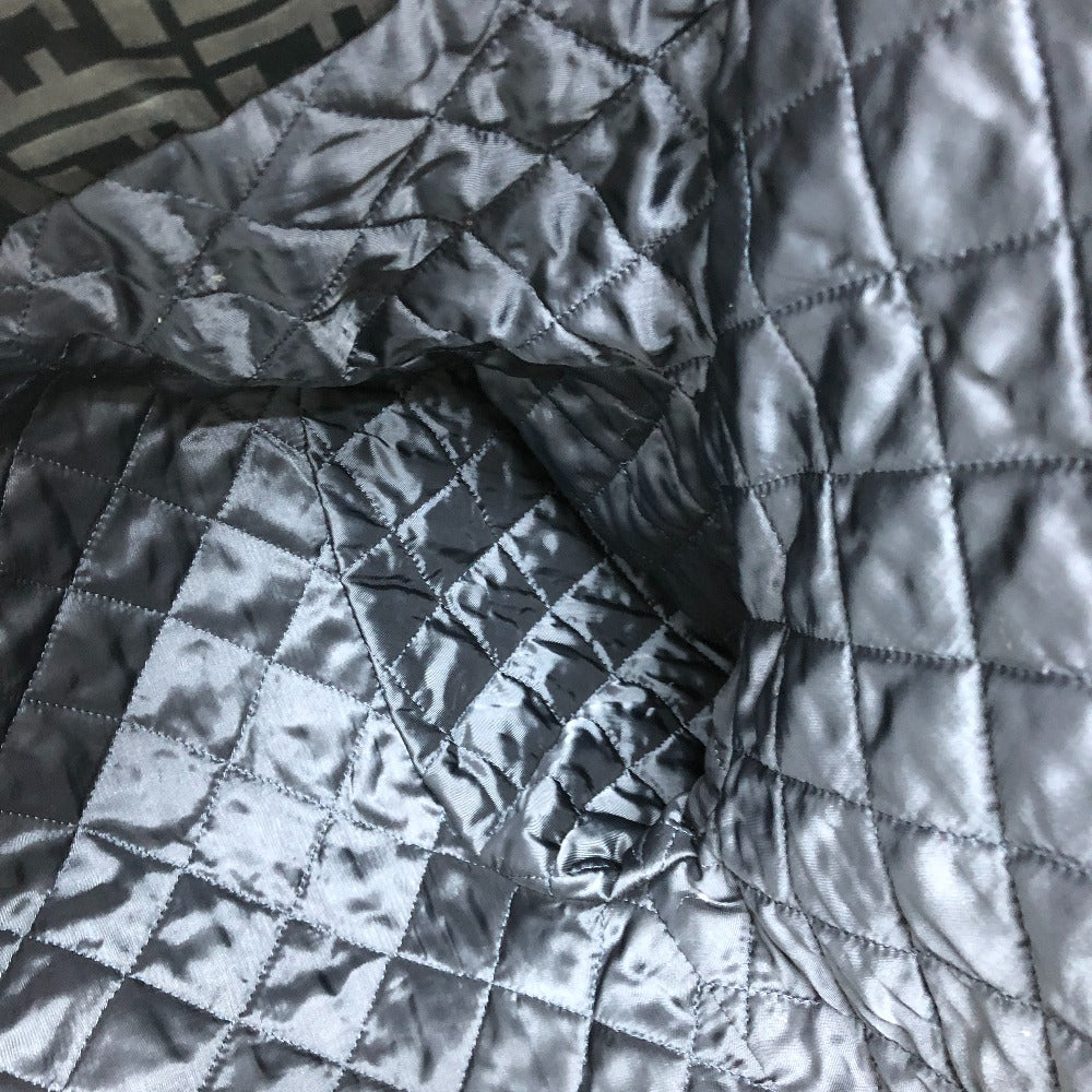 FENDI Zucca Pattern Apparel Outer Jacket FF Button Double Button Nylon Jacket Nylon Women's Blue