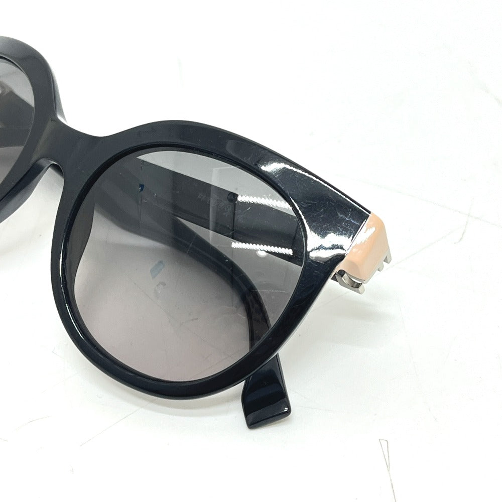 FENDI FF0129 FF アイウェア サングラス プラスチック レディース ブラック
