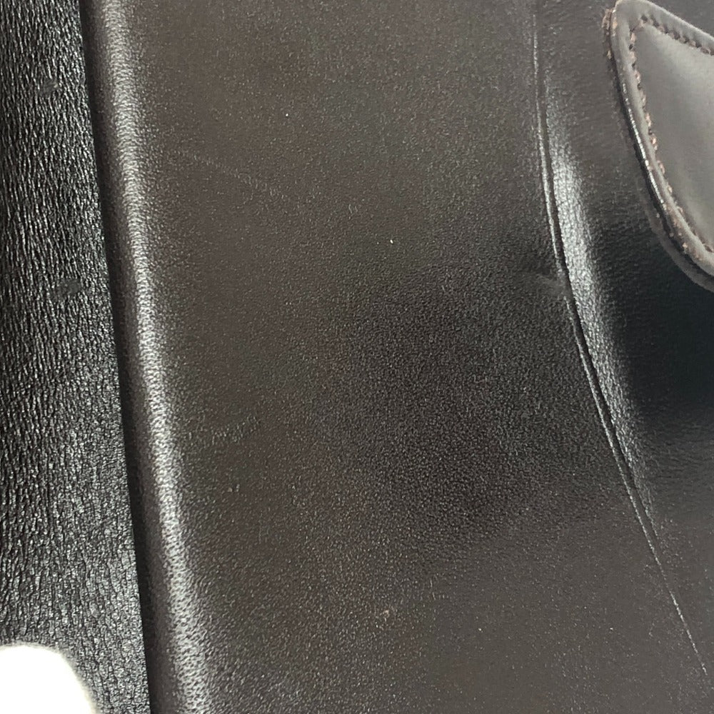 FENDI ズッカ柄 がま口財布 折り財布 財布 ウォレット 2つ折り財布 レザー/キャンバス レディース ブラウン - brandshop-reference