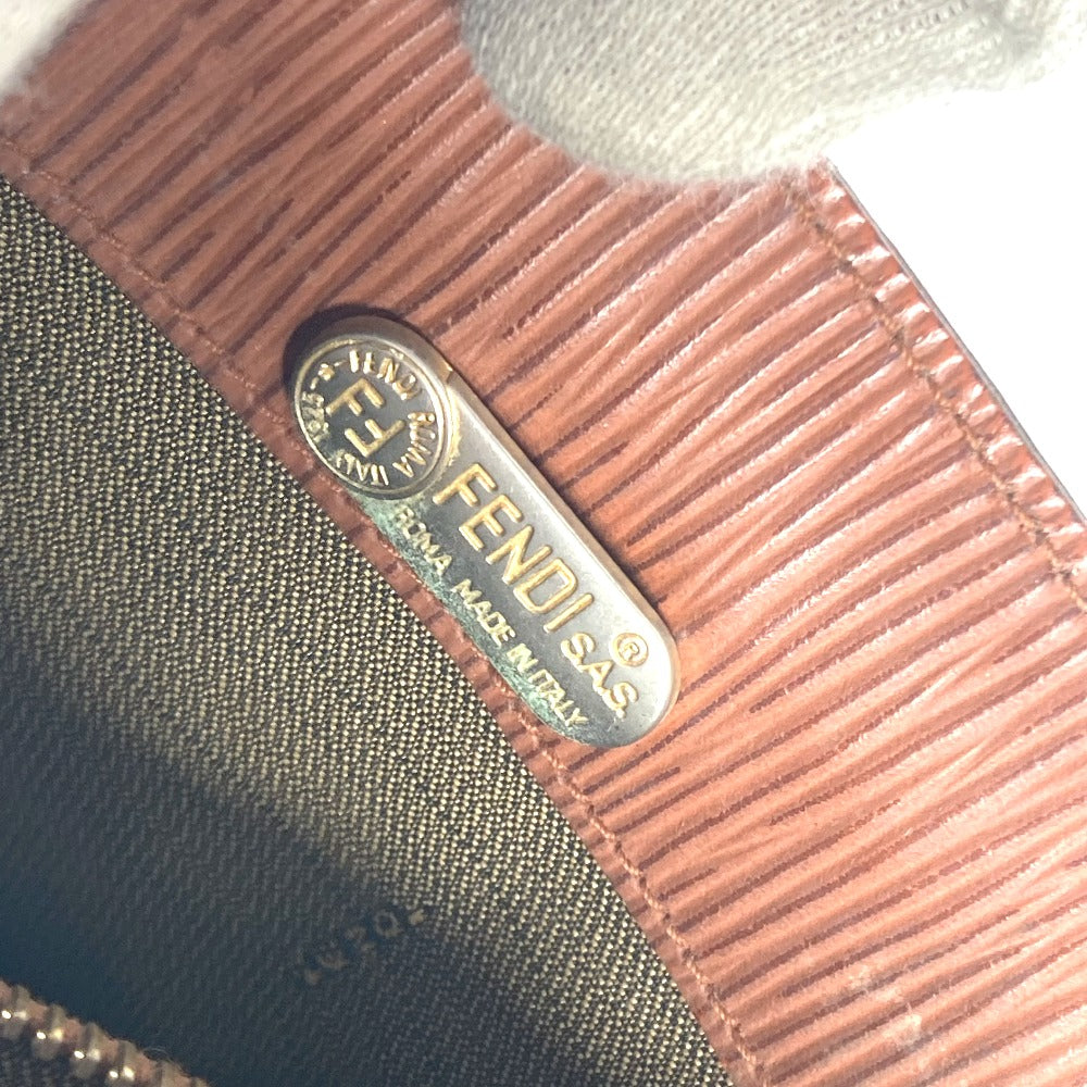 FENDI ヴィンテージ FFロゴ カバン トートバッグ 肩掛け ショルダーバッグ ハンドバッグ レザー レディース - brandshop-reference