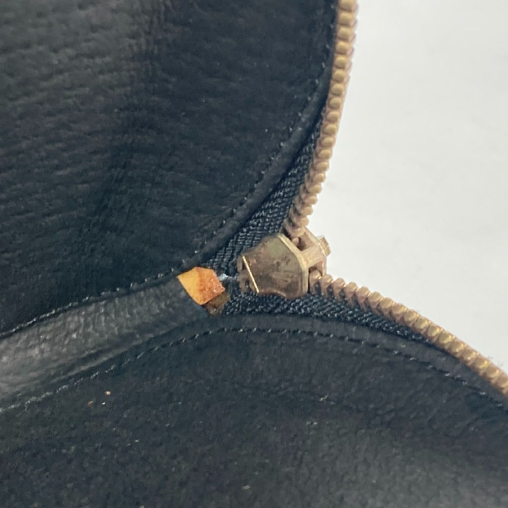 FENDI Vintage Heart Backpack, Leather, Women's, Black