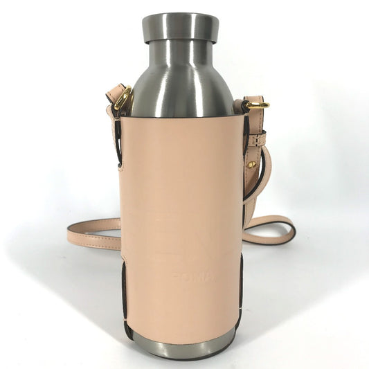 FENDI Shoulder Bag, Crossbody Bag, Logo Tumbler & Case, Water Bottle, Interior Tumbler, Stainless Steel, Unisex, Pink Beige