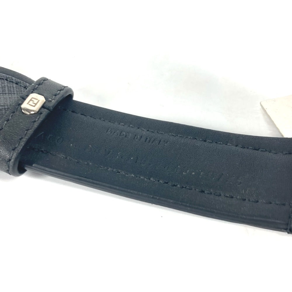 FENDI 8AC016 ズッカ ドッグカラー 犬 ペット アクセサリー ワンちゃん 首輪 レザー ユニセックス - brandshop-reference