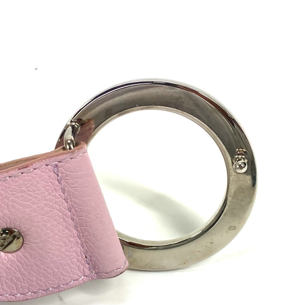 BVLGARI ブルガリブルガリ ロゴ アクセサリー バックルベルト ベルト レザー レディース ピンク - brandshop-reference