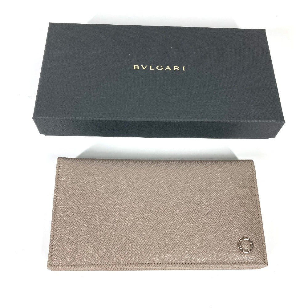 BVLGARI 30399 ロングウォレット ブルガリブルガリ 2つ折り 長財布 レザー メンズ - brandshop-reference