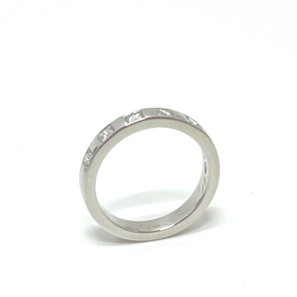 BVLGARI Jewelry Accessories "Marry Me" 5P Diamond Platinum Ring, Pt950, Women's, Silver