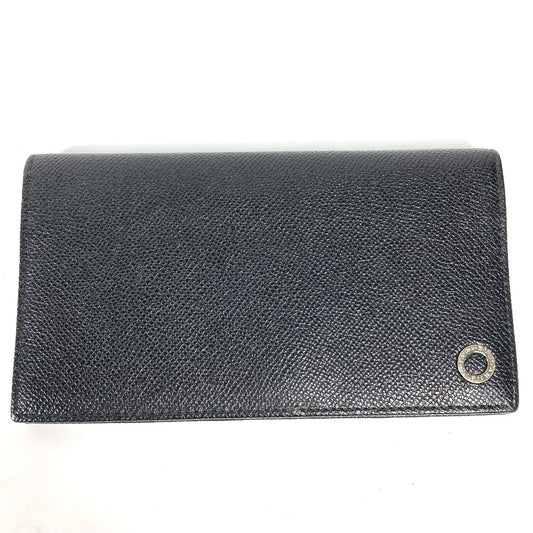 BVLGARI Long Wallet, Bvlgari Bvlgari, Bifold Long Wallet, Leather, Men's, Black
