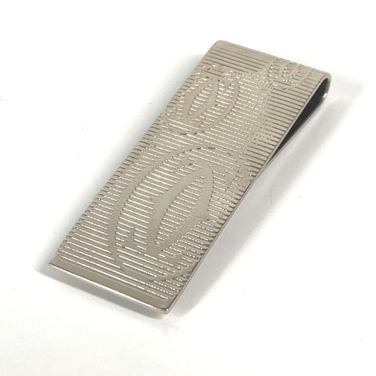 CARTIER ロゴ 財布 マネークリップ SS ユニセックス シルバー - brandshop-reference