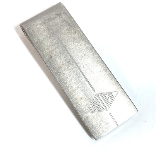 CARTIER 財布 札ばさみ ビルクリップ マネークリップ SS ユニセックス ブラック