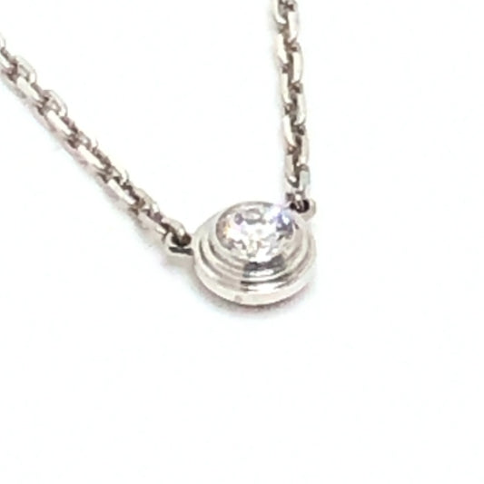 CARTIER K18WG ダムール XS チェーンネックレス ネックレス アクセサリー 小物 ネックレス K18WG レディース シルバー - brandshop-reference