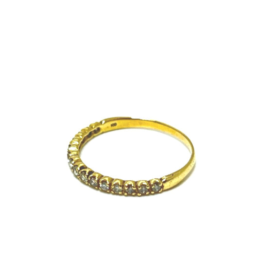 jewelry K10YG D0.30ct リング・指輪 K10YG レディース ゴールド