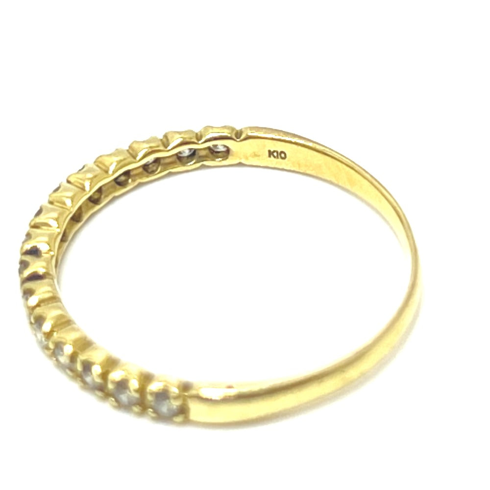 jewelry K10YG D0.30ct リング・指輪 K10YG レディース ゴールド