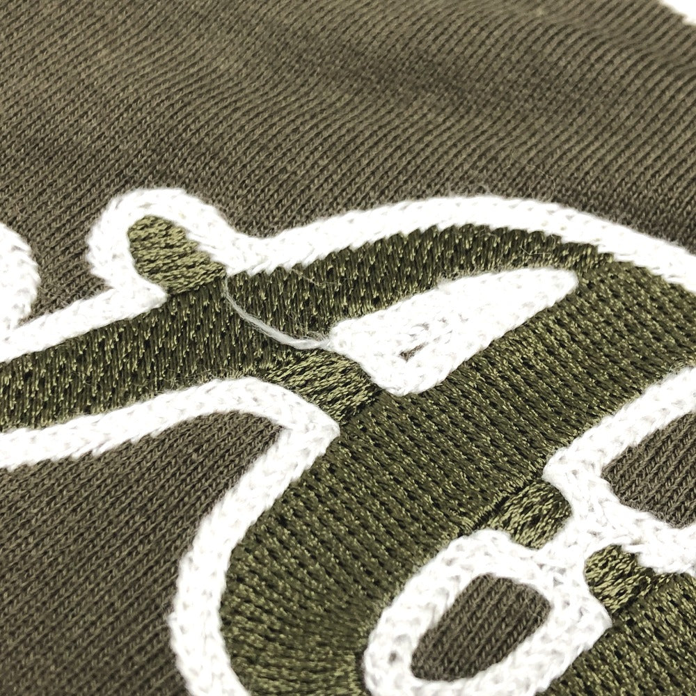 Dior 293J698 長袖 トップス アパレル アトリエパリスエンブロイダリーフーディ プルオーバー スウェット フーディー パーカー アパレル フード付き トップス パーカー コットン メンズ カーキ - brandshop-reference