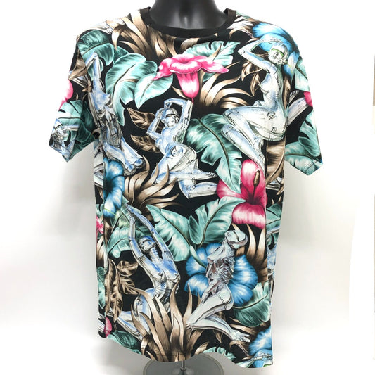 Christian Dior Christian Dior × 空山基 セクシーロボット グラフィックプリント 半袖Tシャツ コットン メンズ - brandshop-reference