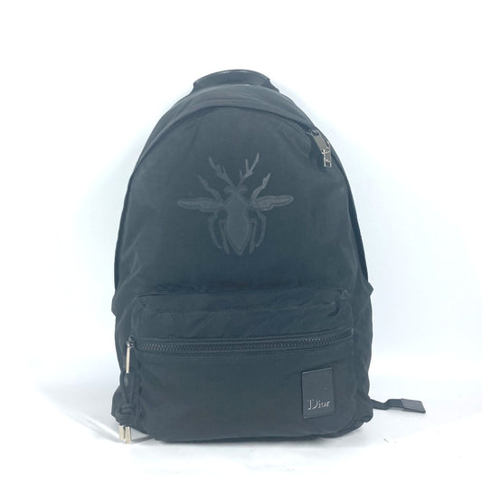 Dior BEE 蜂 ロゴ バックパック カバン リュックサック ナイロン ユニセックス - brandshop-reference