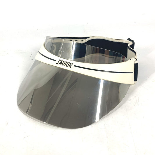 Dior ディオールクラブ DIOR CLUB ロゴ 帽子 サンバイザー プラスチック レディース ホワイト - brandshop-reference