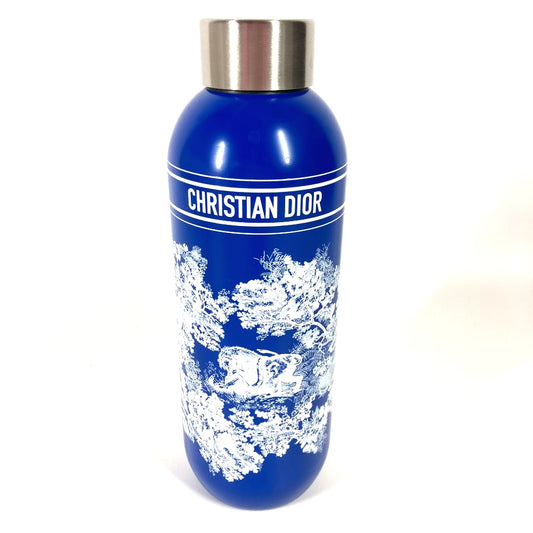 Dior Toile de Jouy Water Bottle, Stainless Steel (PG Coating), Blue, Women's