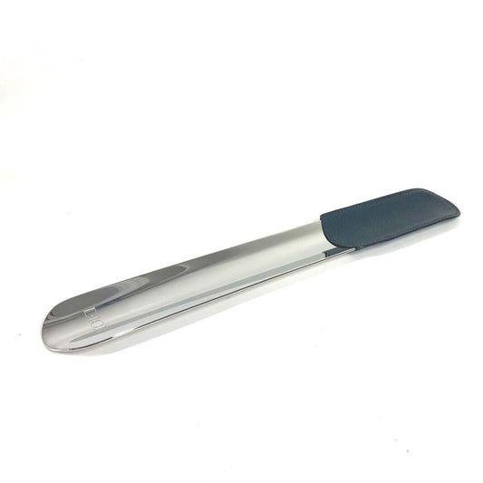 Dior logo shoehorn, interior shoehorn, leather, unisex, navy