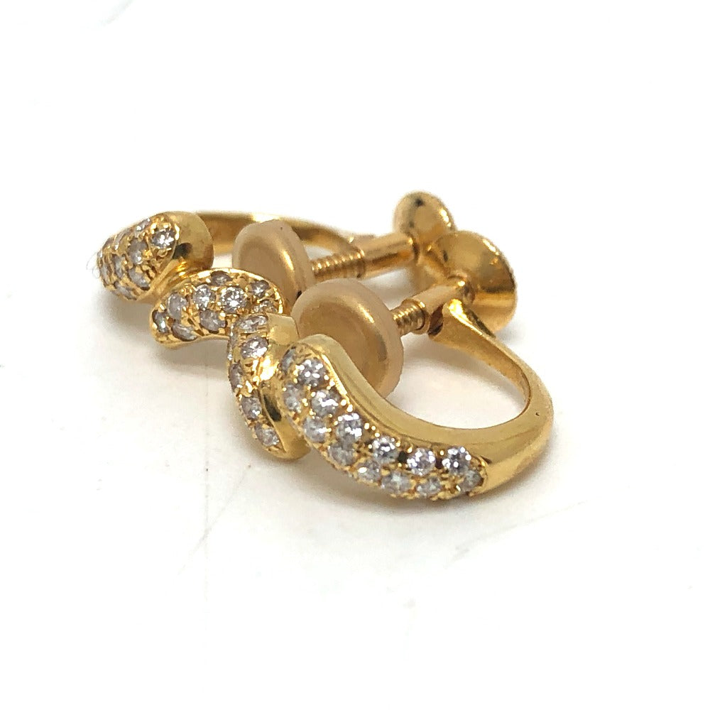 jewelry K18 D0.19 D0.19 デザイン イヤリング 小物 アクセサリー ファッション小物 イヤリング K18 レディース ゴールド - brandshop-reference